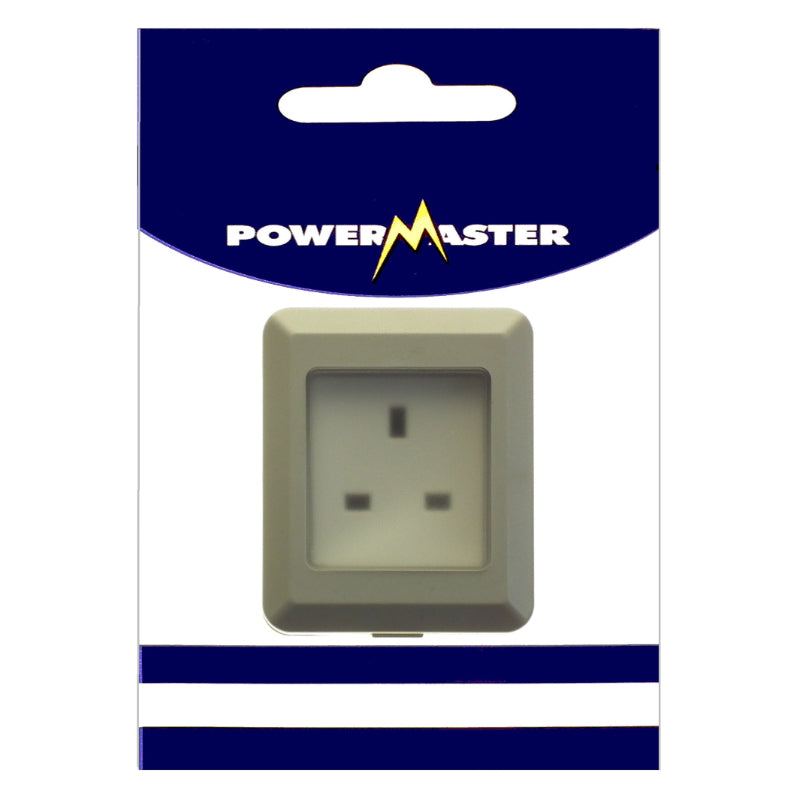 Powermaster Electrical 1 Gang Damp Proof Socket