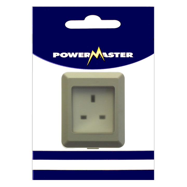 Powermaster Electrical 1 Gang Damp Proof Socket