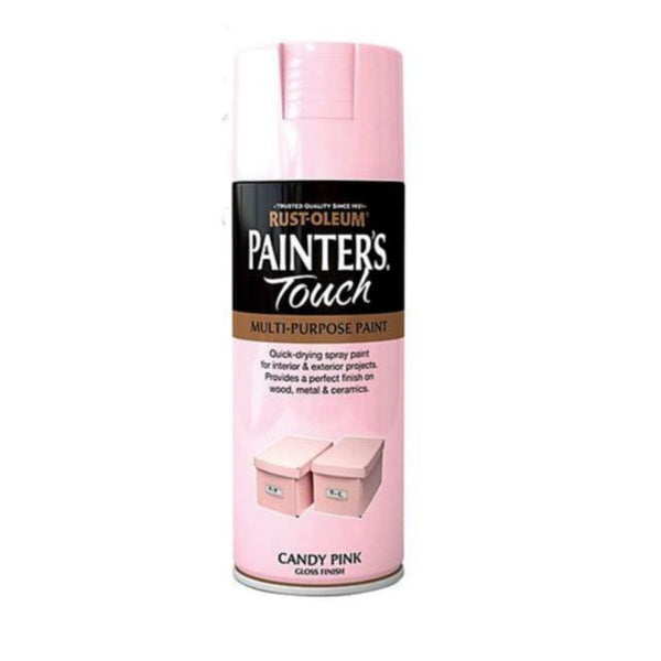 Painters Touch Multi-Purpose Spray Paint 400Ml - Candy Pink