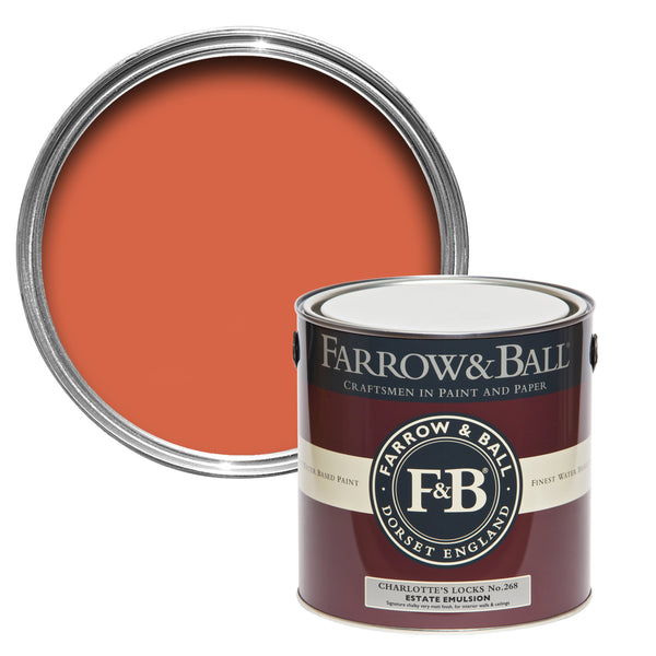 750ml Full Gloss Charlotte's Locks No.268 Farrow & Ball Paint Colour