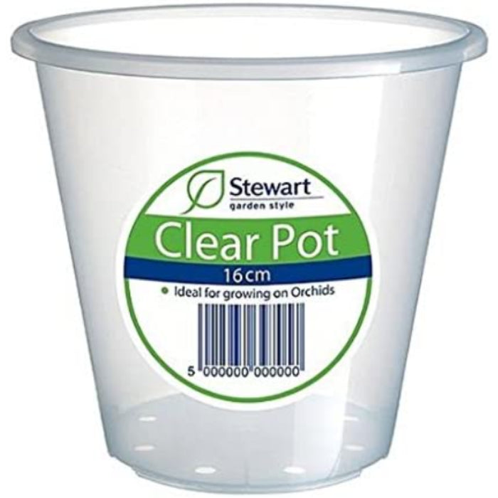 Stewart Clear Planting Pots