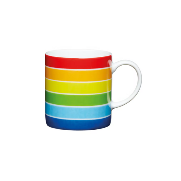 KitchenCraft 80ml Porcelain Rainbow Espresso Cup