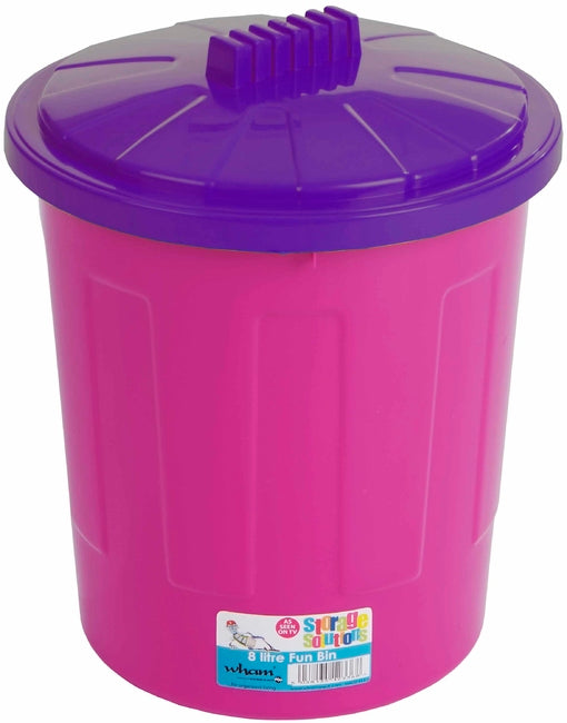 Whatmore 8Ltr Fun Bin & Lid