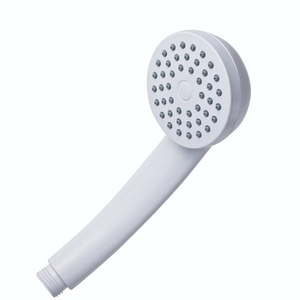 Alpha One Way Spray White Shower Head