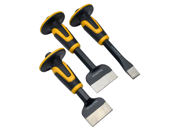 Roughneck 3 Piece Chisel & Bolster Set