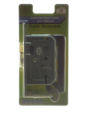 BASTA 63 MM INTERNAL SASH LOCK CHROME