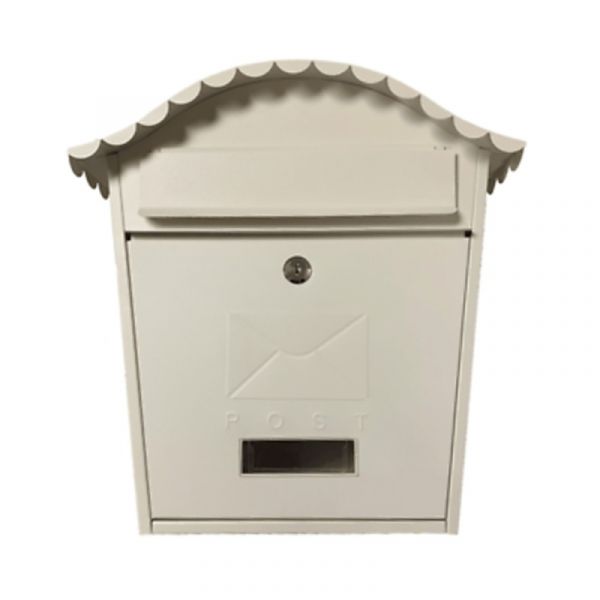 Manor Traditional Post Box Cream