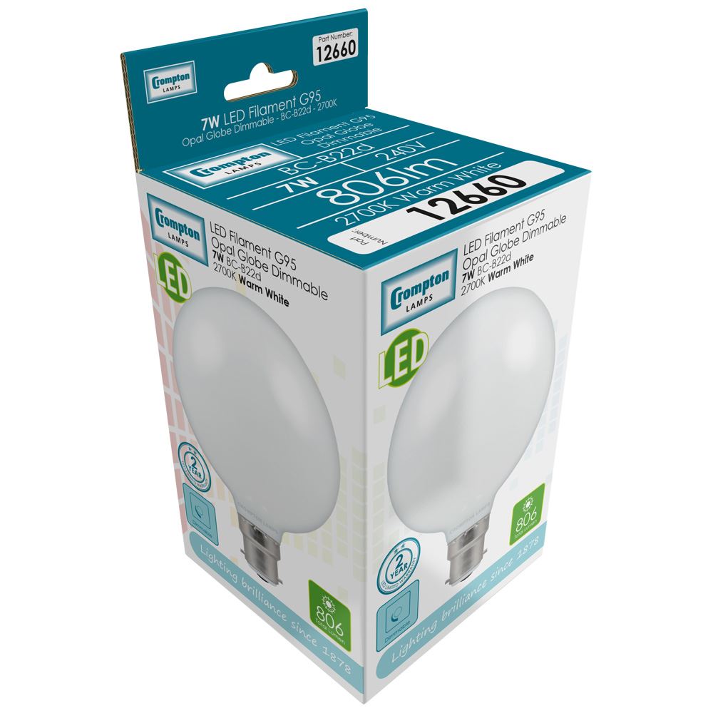 LED Globe G95 Opal Globe