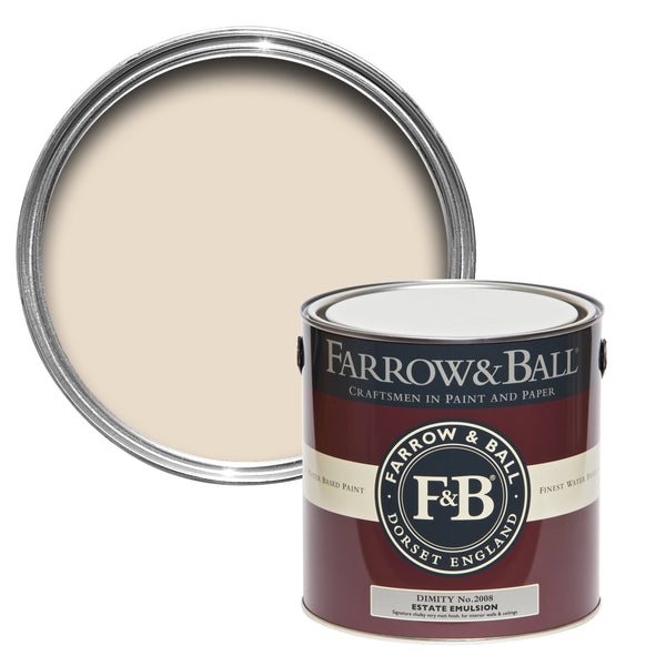 750ml Full Gloss Dimity No.2008 Farrow & Ball Paint Colour