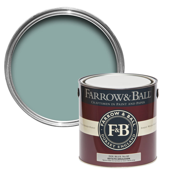 750ml Modern Eggshell Dix Blue No.82 Farrow & Ball Paint Colour