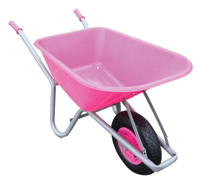 100L PVC Wheelbarrow - Pink