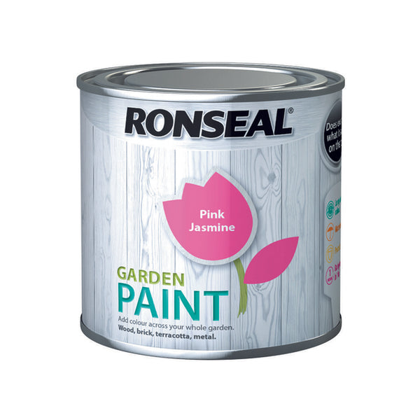 Ronseal Garden Paint 250ml Pink Jasmine