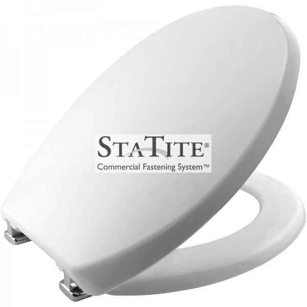 Bemis Buxton Sta-Tite White Toilet Seat