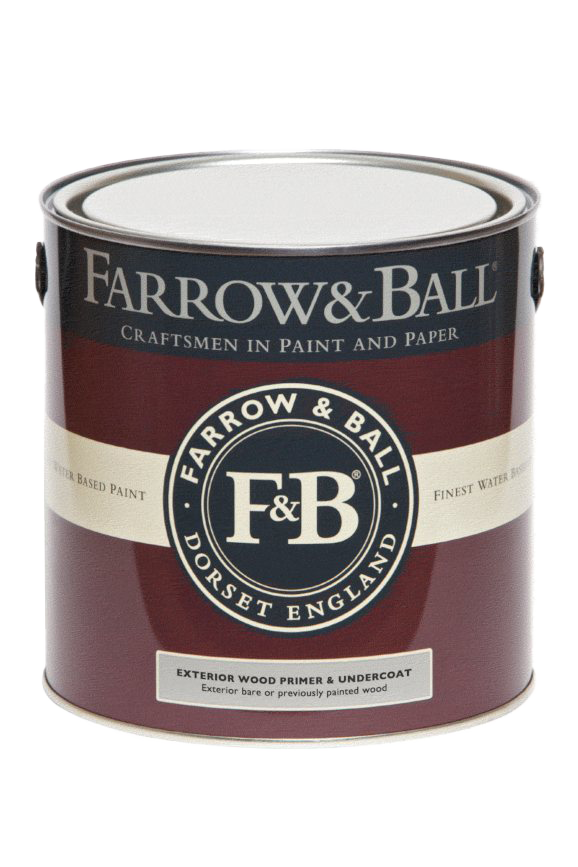 750ml Exterior Wood Primer & U/C White & Light Tones Farrow & Ball Paint Colour
