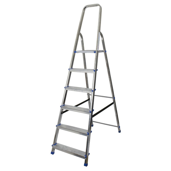 Buildworx 6 Tread Aluminium Step Ladder