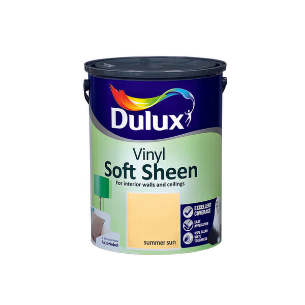 Dulux Vinyl Soft Sheen Summer Sun  5L