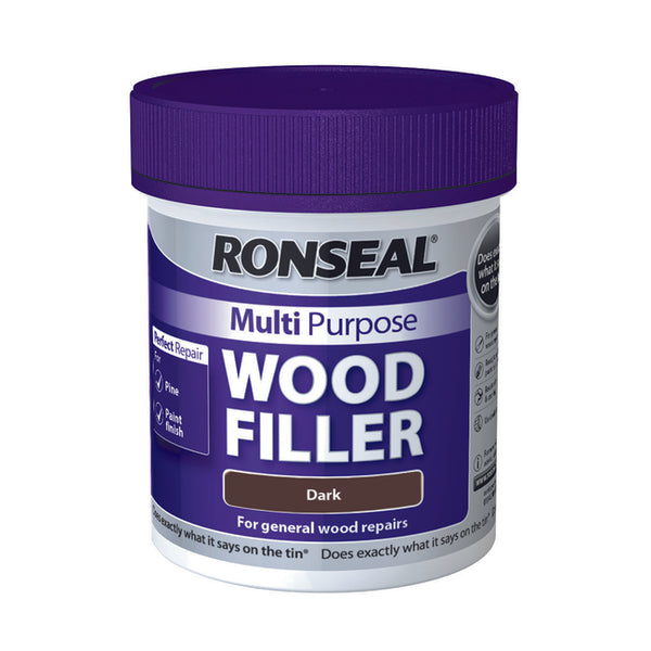 Ronseal Multi Purpose Wood Filler Tub 250g Dark