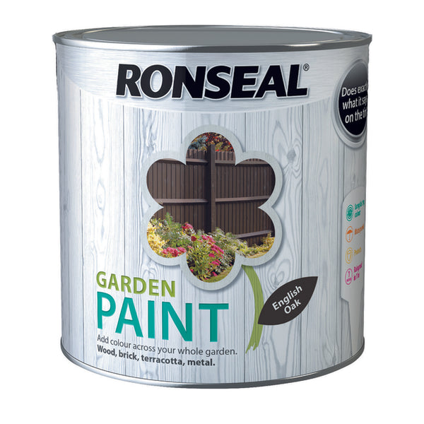 Ronseal Garden Paint 2.5L English Oak