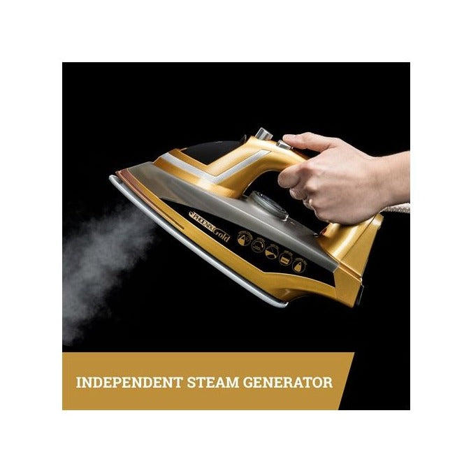 JML Phoenix Gold Ceramic Steam Iron with Built-In Steam Generator