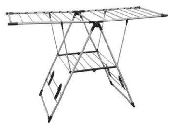 Devielle Winged Airer With Shoe Hanger