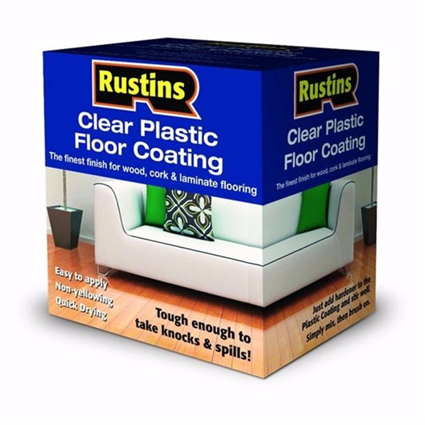 Rustins Clear Plastic Floor Coating