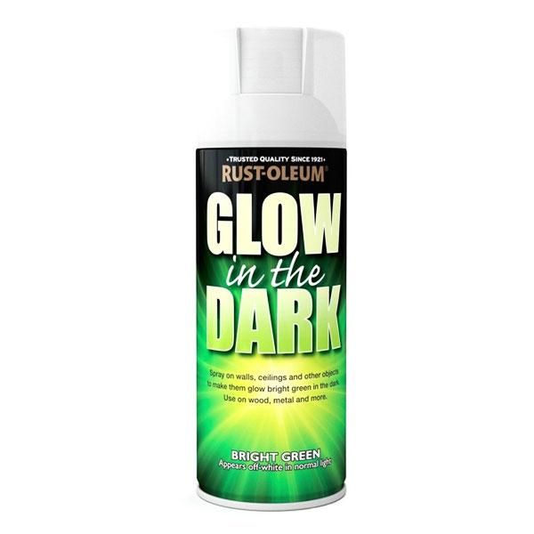 Rust-Oleum Glow In The Dark 400ML - Bright Green