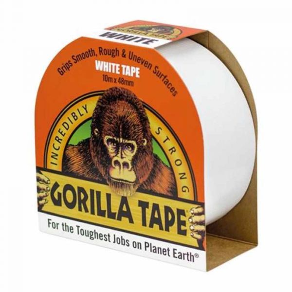 Gorilla Tape White 10m