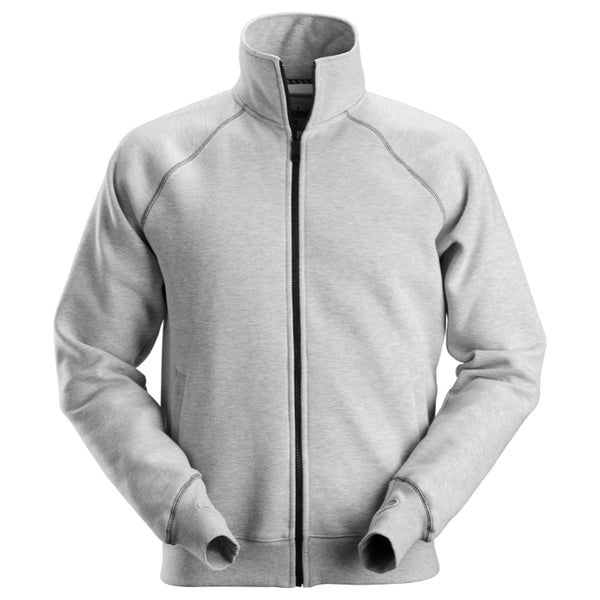 Snickers 2886 Full Zip Sweatshirt Jacket | Grey Snickers Jackets