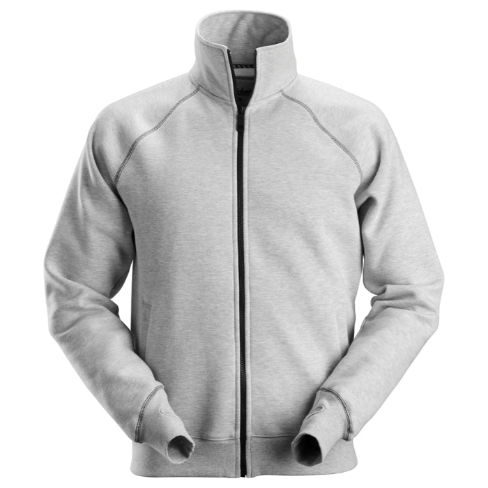 Snickers 2886 Full Zip Sweatshirt Jacket | Grey Snickers Jackets