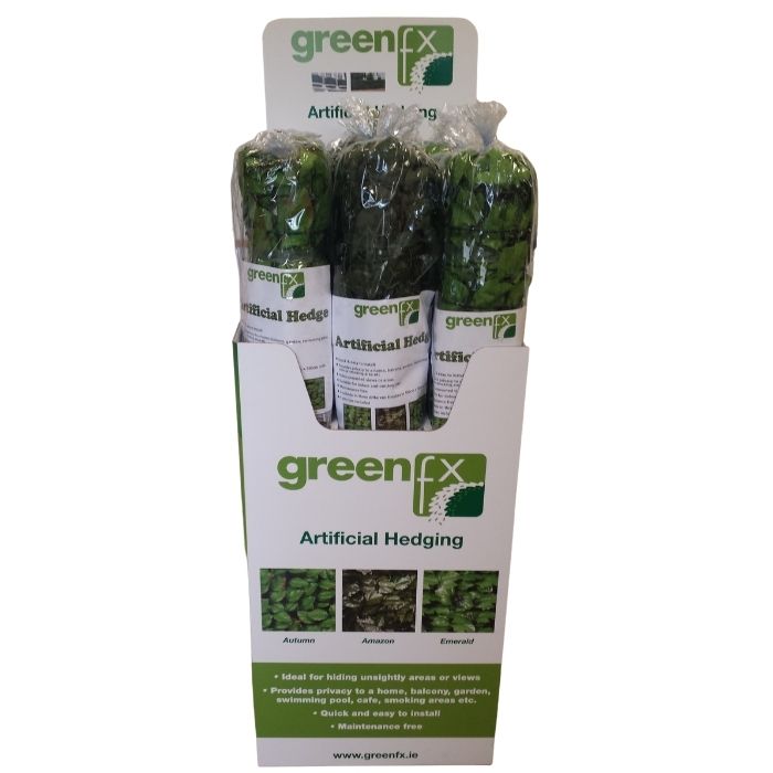 Emerald GREENFX ARTIFICIAL ROLL HEDGE 100 H X W 300CM