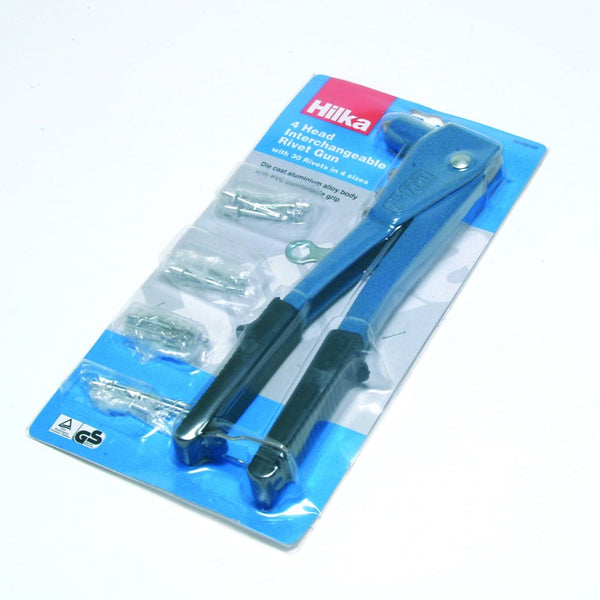 Hilka 4 Head Interchangeable Rivet Gun
