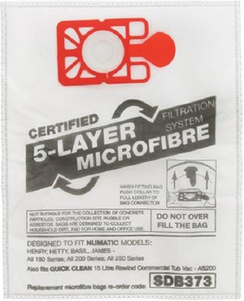 4YourHome Bag No. NVM-1CH 604015 & 907075 Microfibre Vacuum Cleaner Bag Numatic Henry Hoover