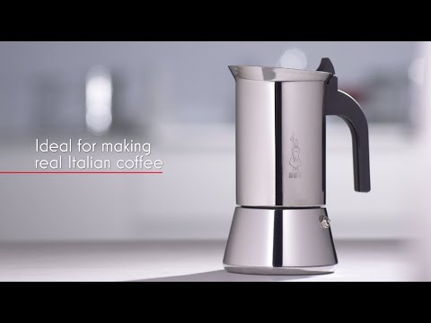 Bialetti Venus Induction 4 Cup Espresso Maker – STAINLESS STEEL – SILVER