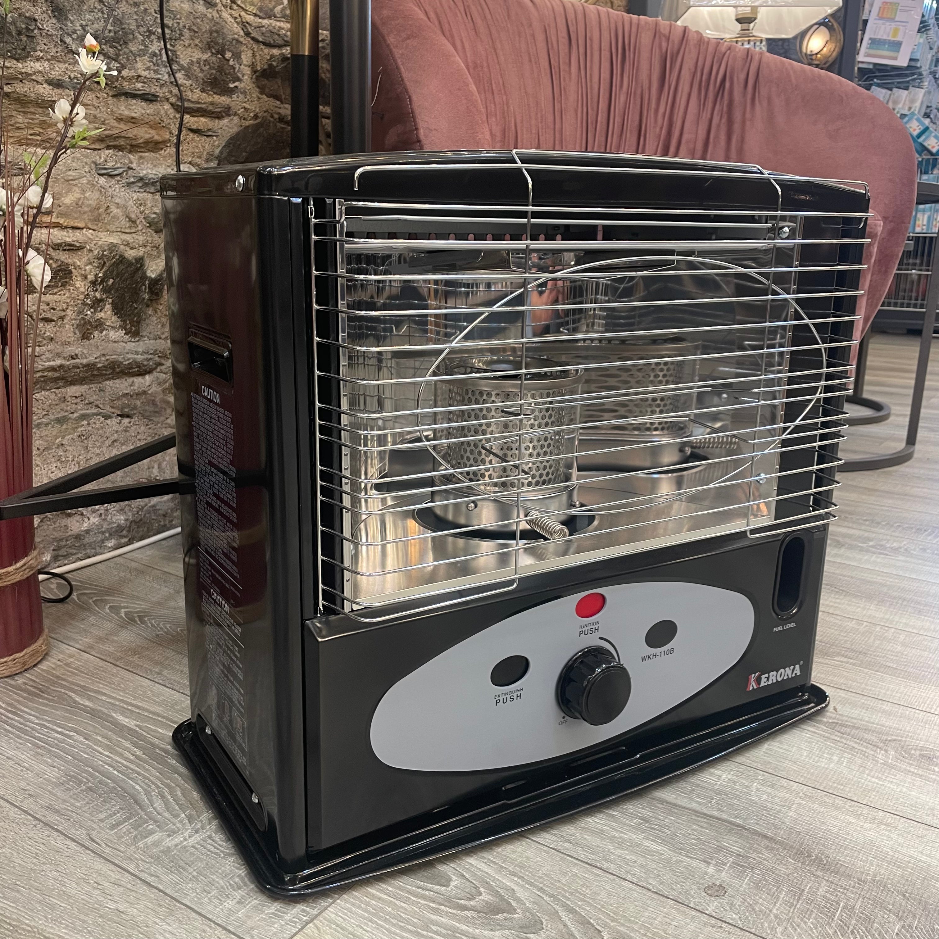 Kerona paraffin shop oil heaters