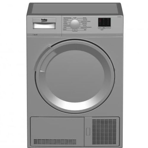 Beko Freestanding 7kg Condenser Tumble Dryer-Silver