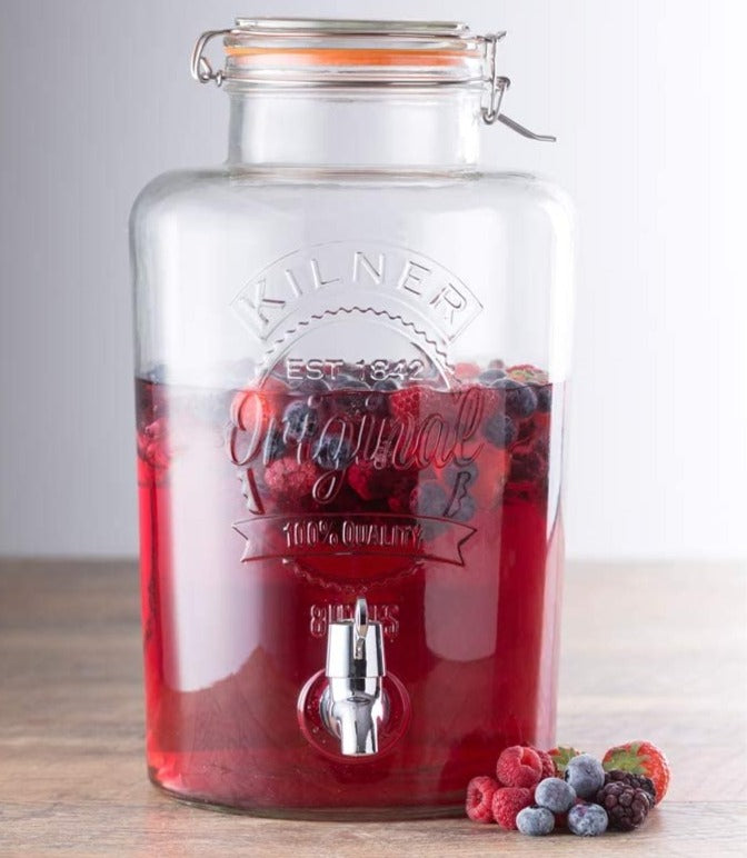 Kilner 8 Litre Drinks Lemonade Dispenser