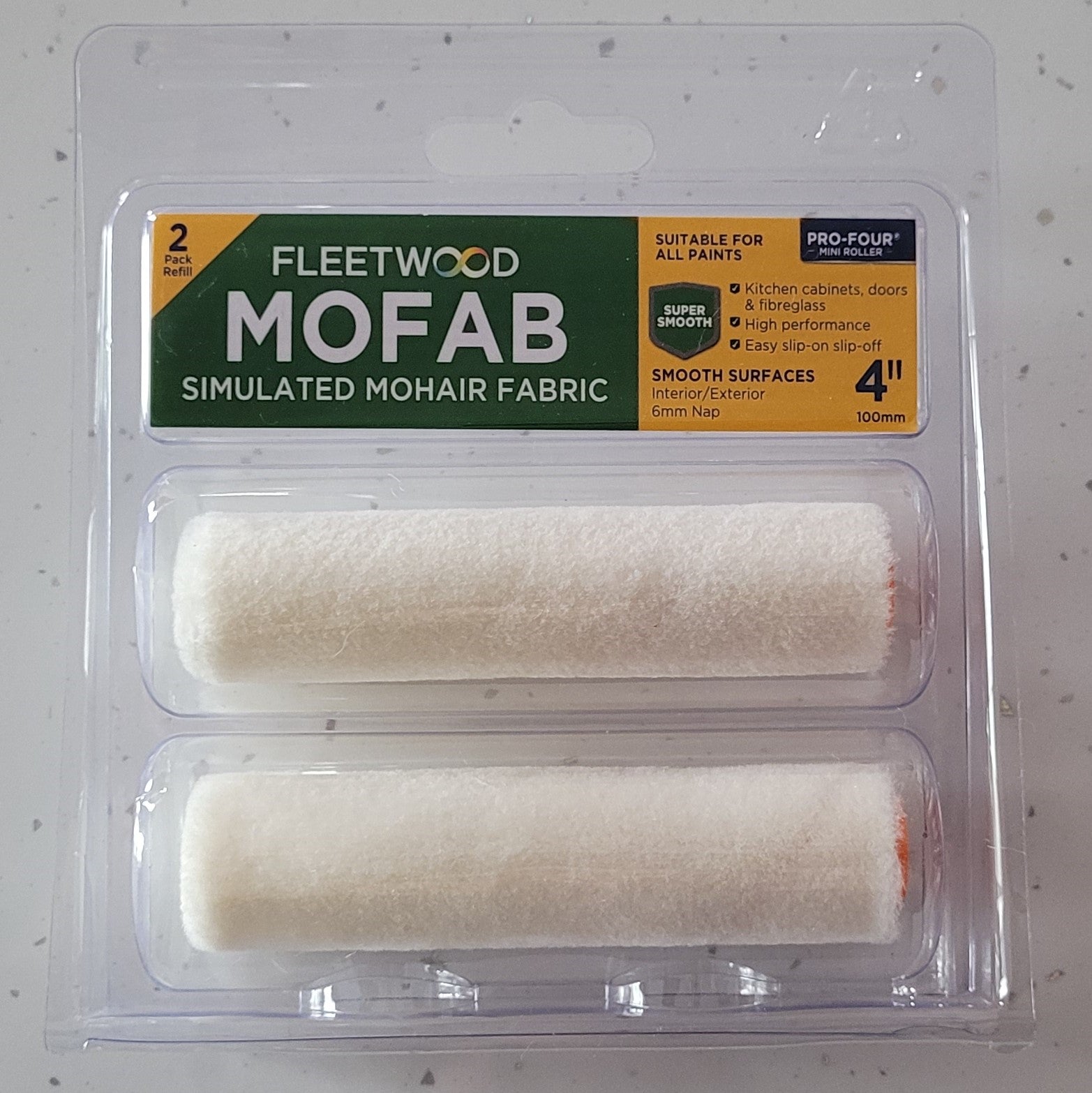 Fleetwood 4" MOFAB Roller Sleeves
