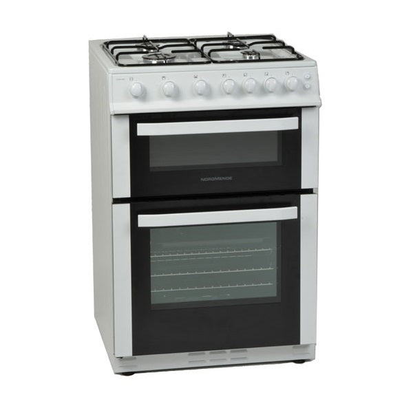Nordmende 60cm Freestanding LPG Gas Cooker - White