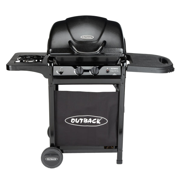Outback Omega 250 BBQ 2 Burner With Side Burner