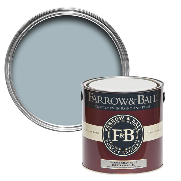 750ml Modern Eggshell Parma Gray No.27 Farrow & Ball Paint Colour