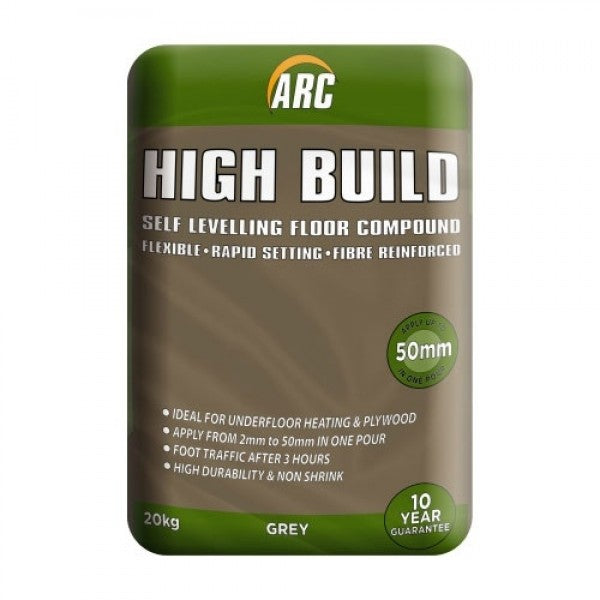 ARC HIGH BUILD FLOOR LEVELLING COMPOUND 20KG