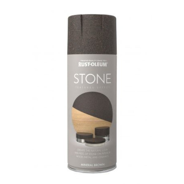 Rust-Oleum Stone Texture 400ML - Mineral Brown
