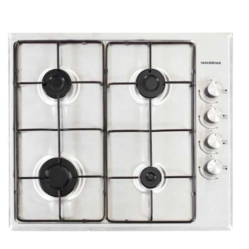 Nordmende 60cm X-Design Gas Hob - Stainless Steel