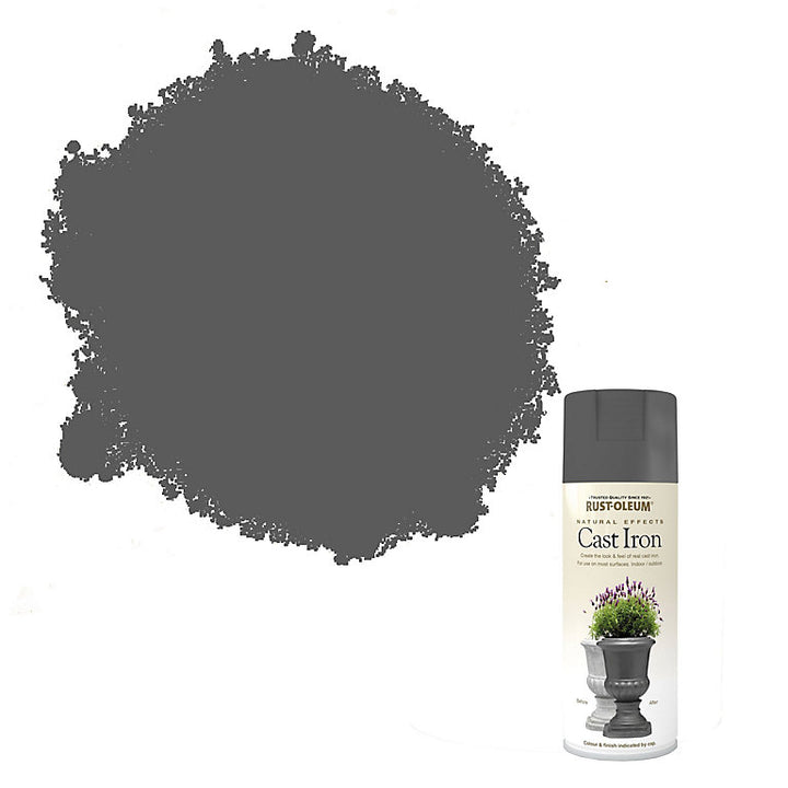 Rust-Oleum Natural Effects 400ML - Cast Iron