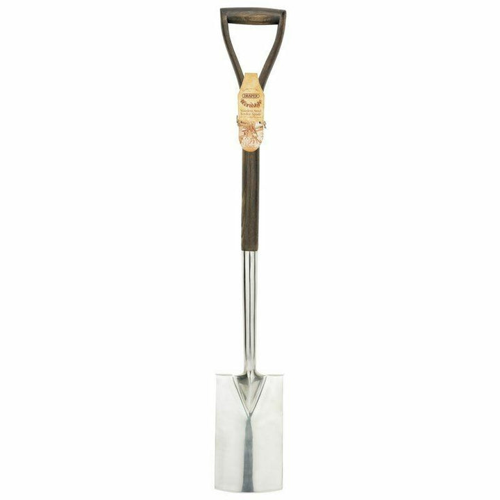 Draper Stainless Steel Border Spade with Ash Handle