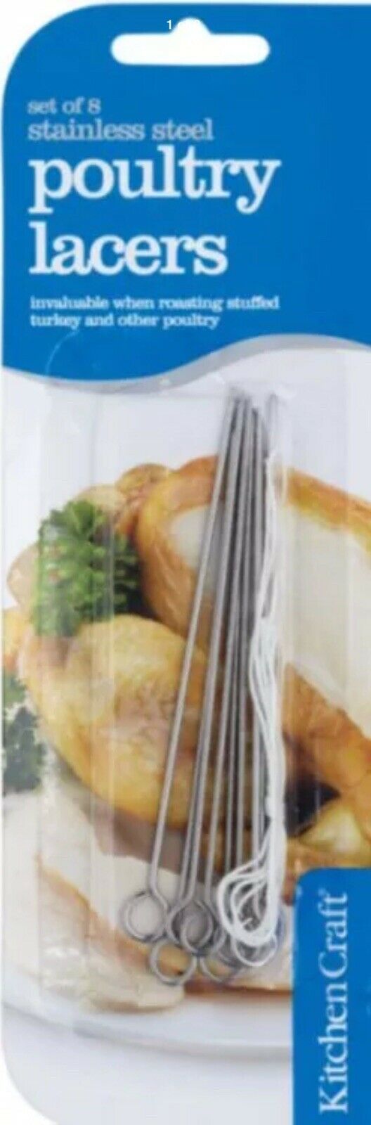 Kitchencraft  Set of 8 Poultry Lacers