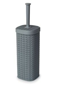 Blue Canyon Lace Design Toilet Brush & Holder Set