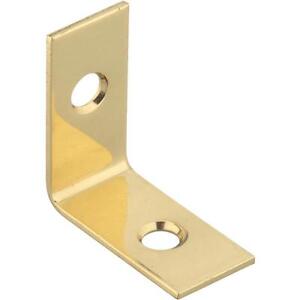 1 Inch Brass Corner Brace - 4 Pack