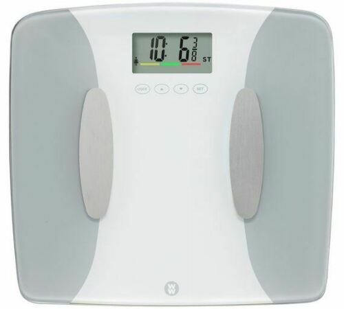 Weight Watchers Precision Body Analyser Glass Weighing Scale