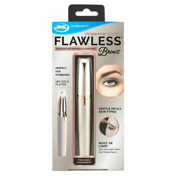 JML Finishing Touch Flawless Brows Battery Powered Face Epilator